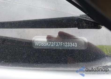 2007 Mercedes-Benz Sl 55 Amg z USA, uszkodzony, nr VIN WDBSK72F37F123343